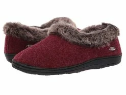 Acorn Chinchilla Collar Clog WOMEN’S FOOTWEAR