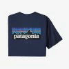 Patagonia Apparel Patagonia P-6 Logo Tee MEN’S APPAREL 1 Patagonia Apparel Patagonia P-6 Logo Tee MEN’S APPAREL -Mountain Sales Store PatagoniaP 6LogoTeeNAV 1080x1080