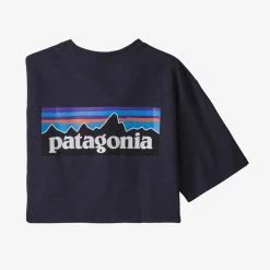 Patagonia Apparel Patagonia P-6 Logo Tee MEN’S APPAREL -Mountain Sales Store PatagoniaP 6LogoTeePUR 1080x1080
