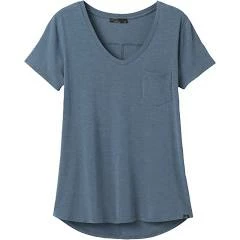Prana Foundation SS V Neck Top